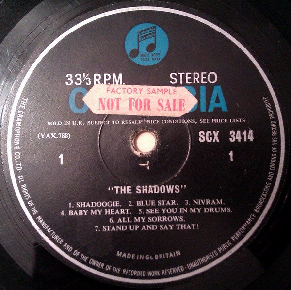Instrumental, LP, The Shadows, Vocal | Historia Nuestra
