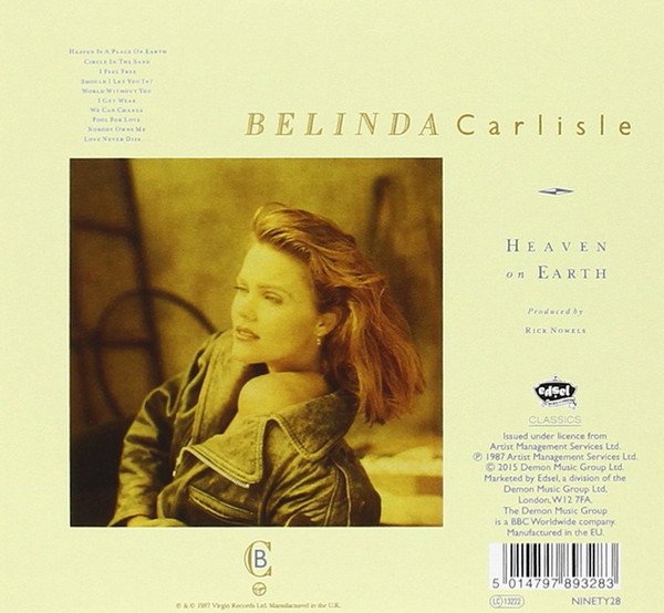 Ny zMDM LmpwZWc jpeg, Belinda Carlisle, Historia Nuestra