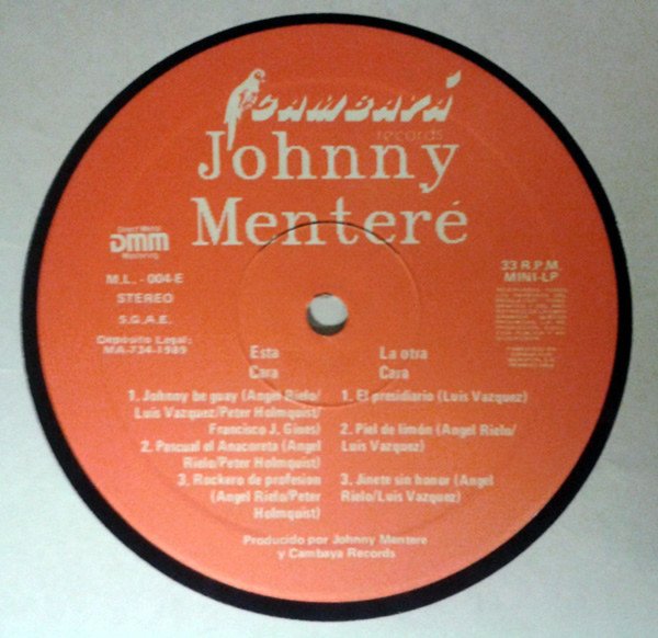 12 inch, Johnny Menteré, Pop Rock | Historia Nuestra