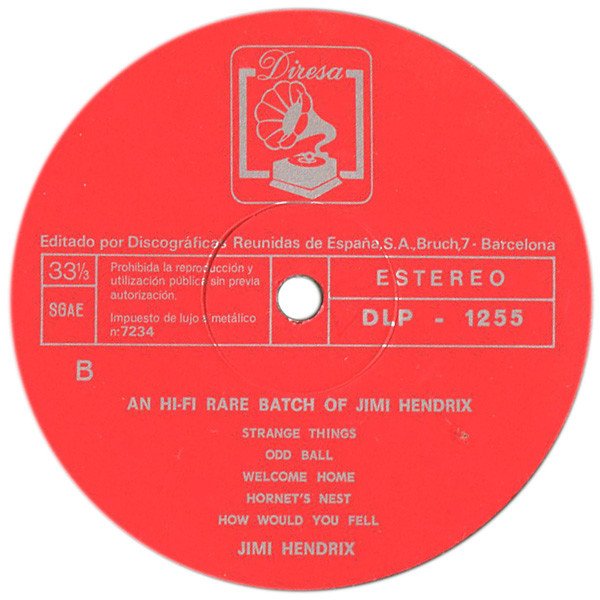 Jimi Hendrix, LP, Psychedelic Rock, Rhythm Blues | Historia Nuestra