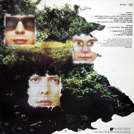 Kissing The Pink, LP, New Wave, Synthpop | Historia Nuestra