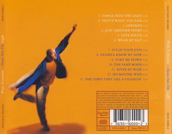 CD, Phil Collins, Pop Rock, Soft Rock | Historia Nuestra