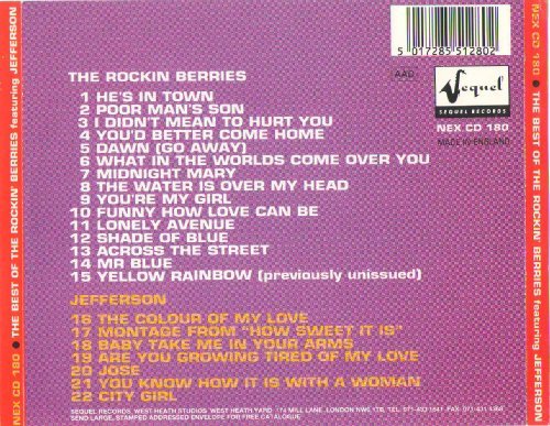 CD, The Rockin' Berries Featuring Jefferson, Vocal | Historia Nuestra