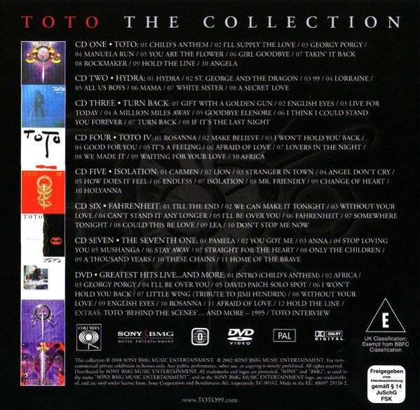 AOR, Classic Rock, Ediciones Especiales, Hard Rock, Pop Rock, Prog Rock, Soft Rock, Toto | Historia Nuestra