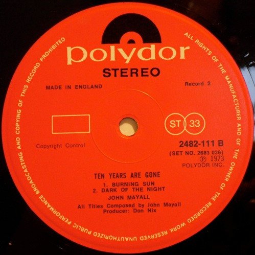 Ny qcGVn jpeg, John Mayall, Historia Nuestra