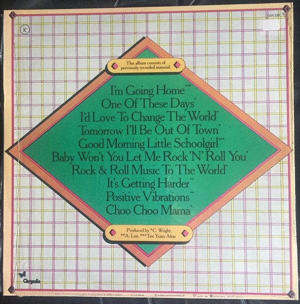 Classic Rock, LP, Ten Years After | Historia Nuestra