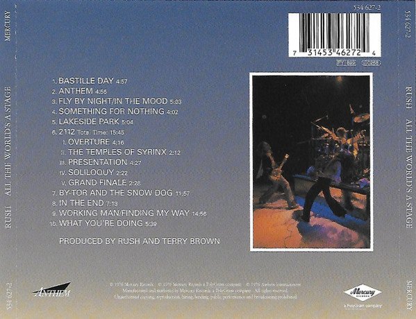 Blues Rock, CD, Prog Rock, Rush | Historia Nuestra