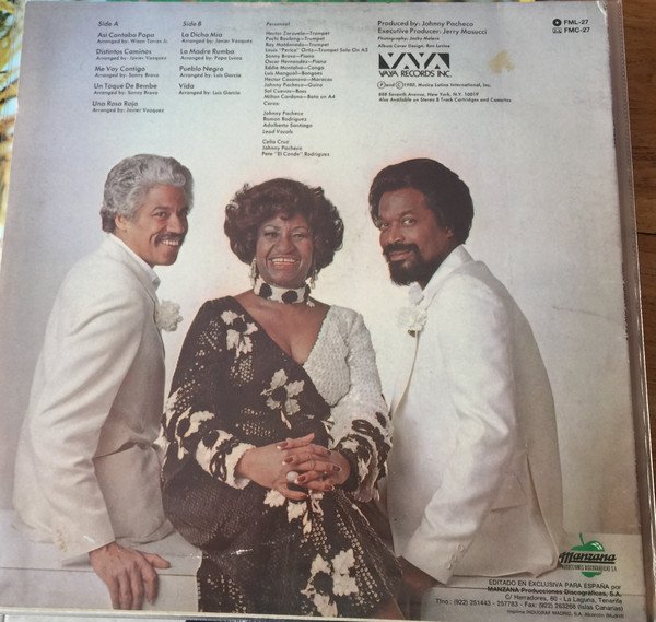 Celia*, Johnny* and Pete*, LP, Salsa | Historia Nuestra