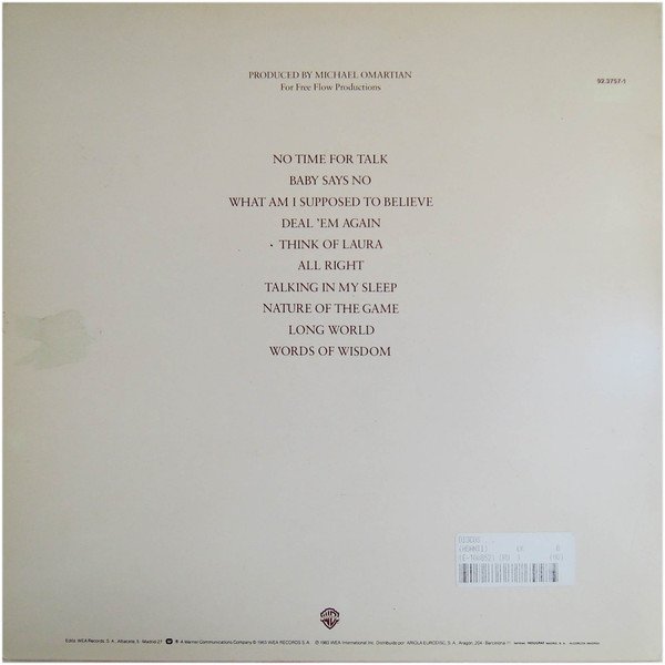 Christopher Cross, LP, Pop Rock, Soft Rock | Historia Nuestra