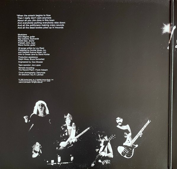 Art Rock, Glam, Lou Reed, LP | Historia Nuestra