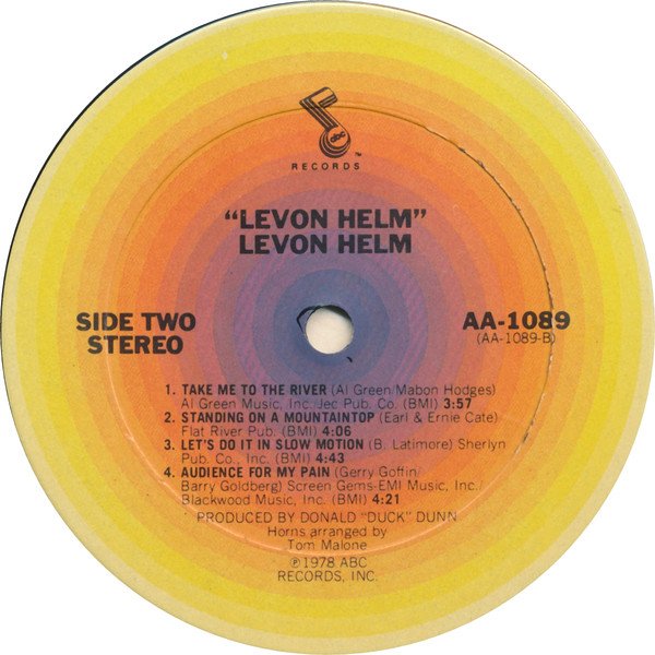 Country Rock, Levon Helm, LP | Historia Nuestra