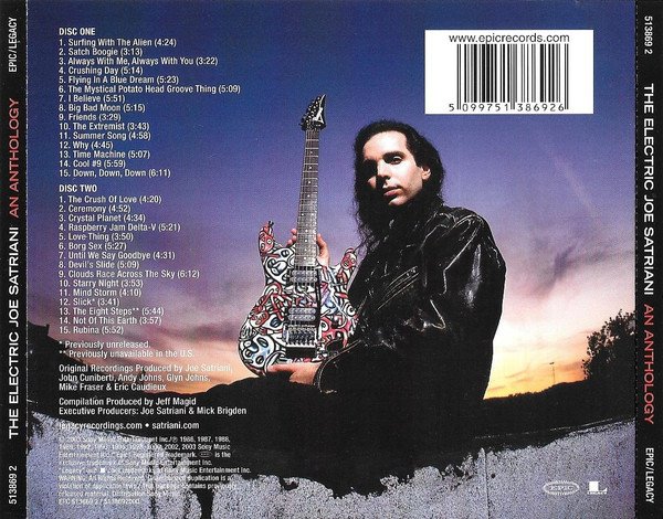 CD, Hard Rock, Heavy Metal, Joe Satriani | Historia Nuestra
