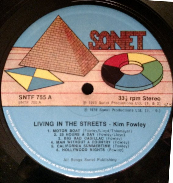 Classic Rock, Garage Rock, Glam, Kim Fowley, LP | Historia Nuestra