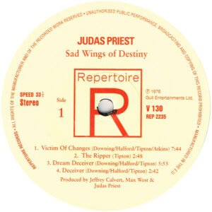 Heavy Metal, Judas Priest, LP | Historia Nuestra