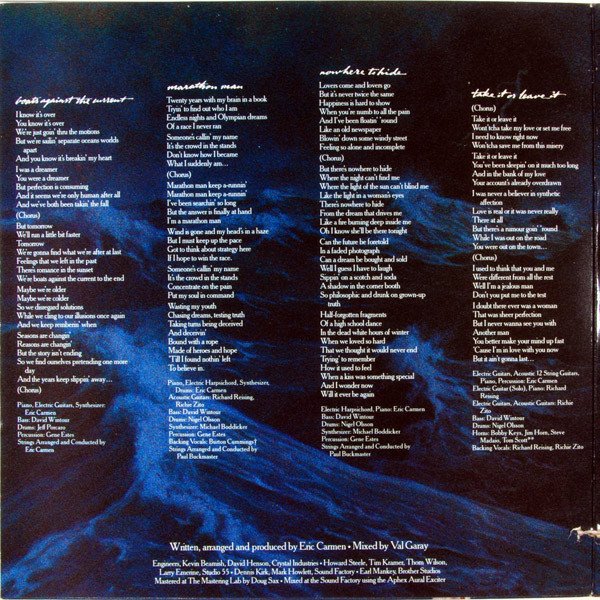 Eric Carmen, Folk Rock, LP, Soft Rock | Historia Nuestra