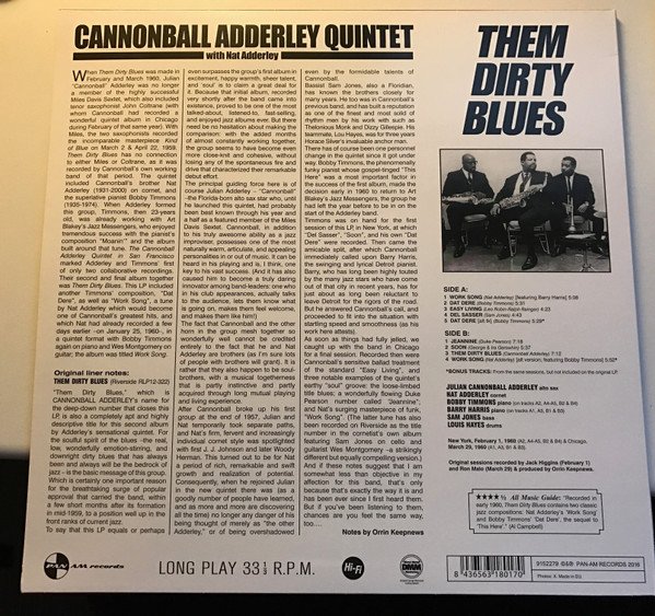 OC NzUxLmpwZWc jpeg, The Cannonball Adderley Quintet ,with Nat Adderley, Historia Nuestra