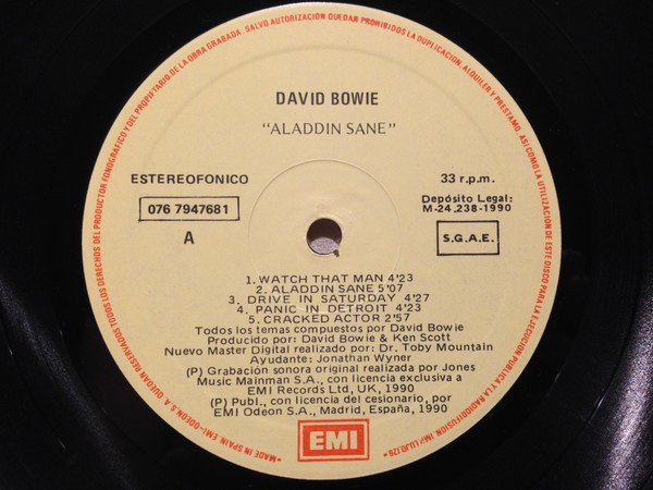 David Bowie, Glam, LP | Historia Nuestra