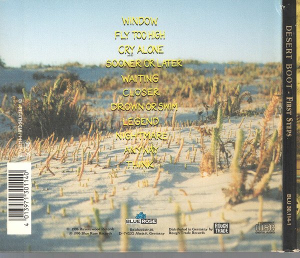 Desert Boot First Steps-CD | CDs de Música | Historia Nuestra CD, Country Rock, Desert Boot | Historia Nuestra