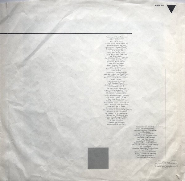 LP, Rhythm Blues, Rickie Lee Jones | Historia Nuestra
