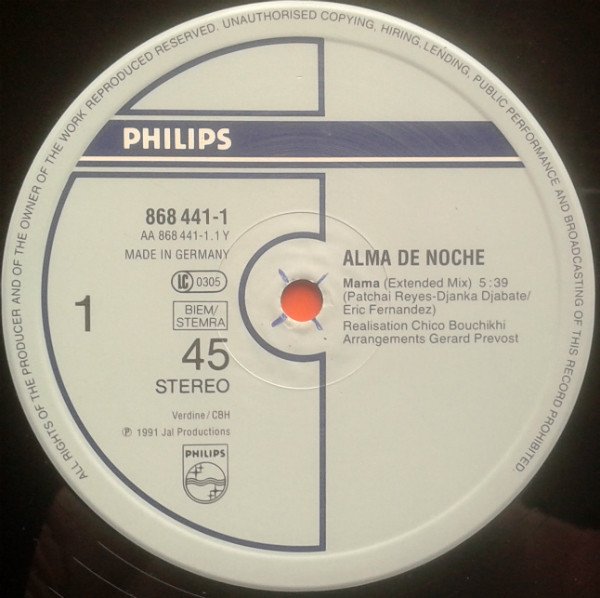 12 inch, Alma De Noche, Flamenco | Historia Nuestra