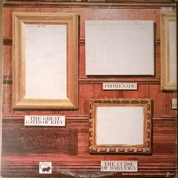Emerson, Lake & Palmer - Mussorgsky*, LP, Prog Rock | Historia Nuestra