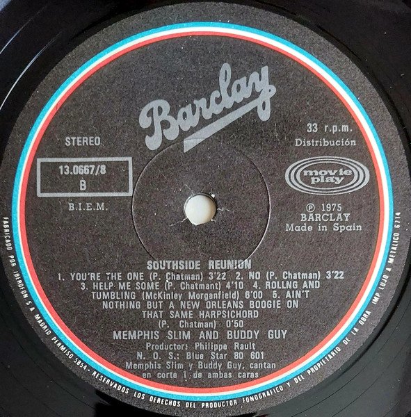 LP, Memphis Slim & Buddy Guy, Piano Blues | Historia Nuestra