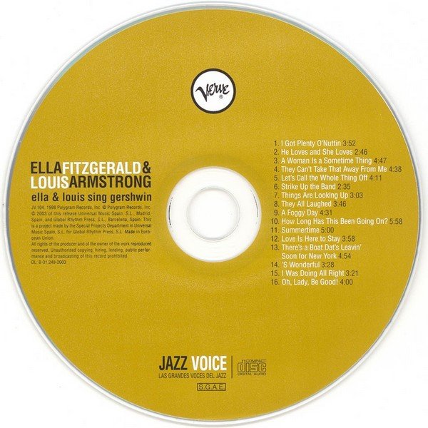 Big Band, CD, Ella* & Louis*, Swing | Historia Nuestra