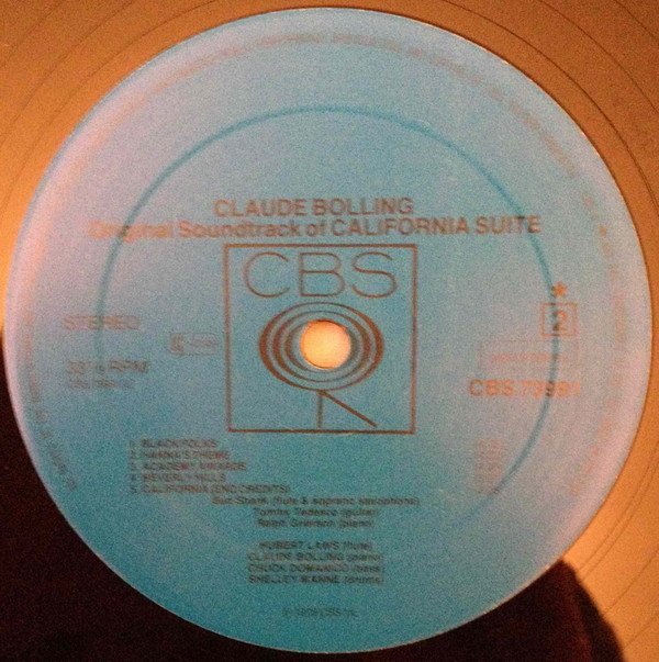 Claude Bolling / Hubert Laws, LP, Soundtrack | Historia Nuestra