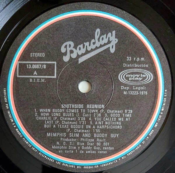 LP, Memphis Slim & Buddy Guy, Piano Blues | Historia Nuestra