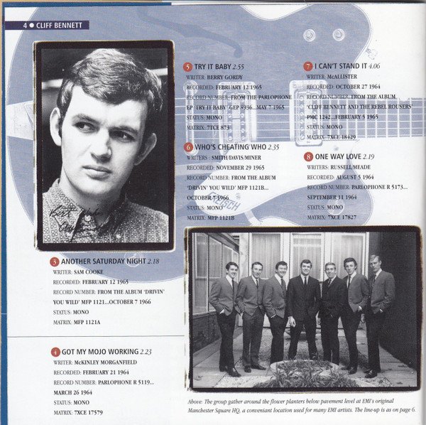 Beat, CD, Cliff Bennett, Mod, Rock Roll, Soul | Historia Nuestra