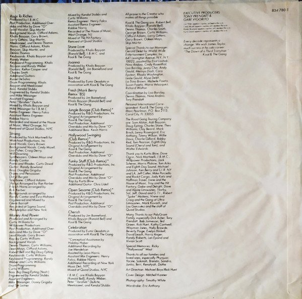 OC MDA LmpwZWc jpeg, Kool & The Gang, Historia Nuestra