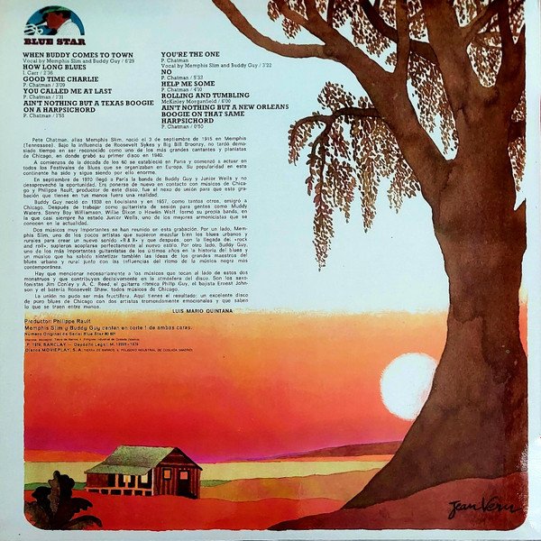 LP, Memphis Slim & Buddy Guy, Piano Blues | Historia Nuestra