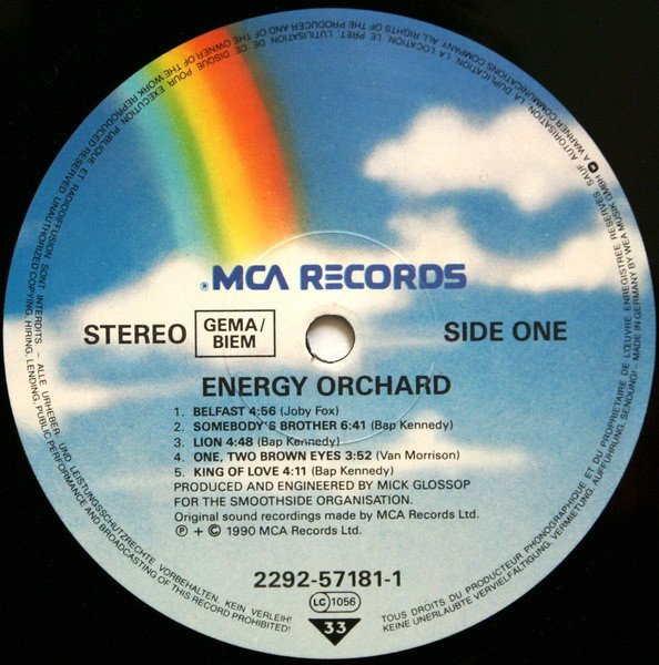 Energy Orchard, Folk Rock, LP | Historia Nuestra