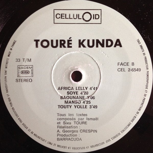 Afrobeat, LP, Reggae, Touré Kunda | Historia Nuestra