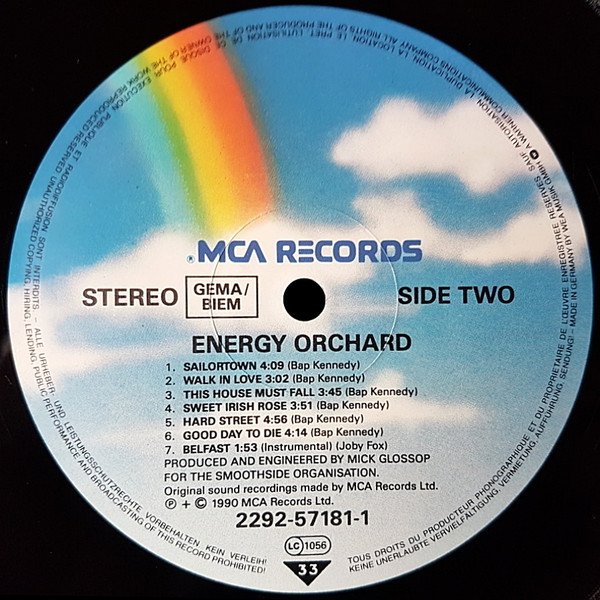 Energy Orchard, Folk Rock, LP | Historia Nuestra