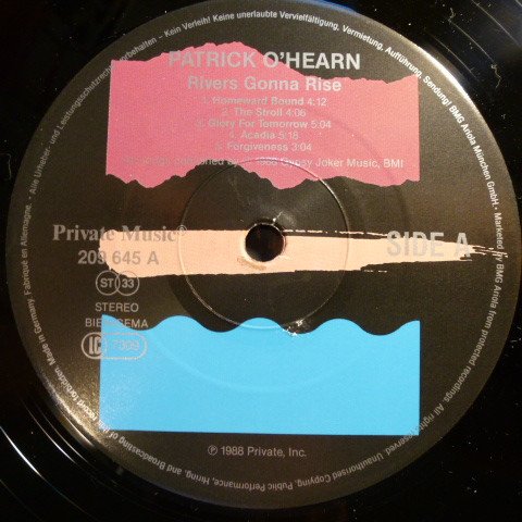 Ambient, LP, Patrick O'Hearn | Historia Nuestra