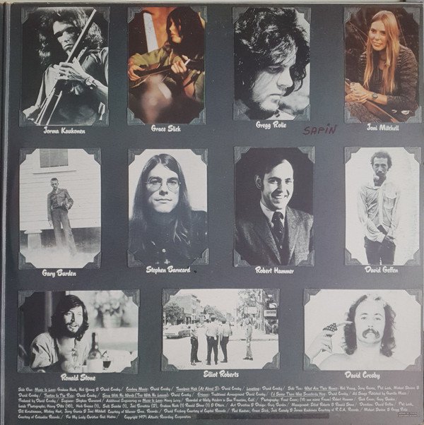 Classic Rock, Country Rock, David Crosby, Folk Rock, LP | Historia Nuestra