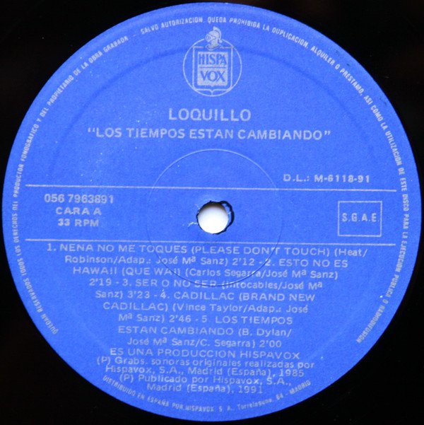 Loquillo, LP, Rock Roll | Historia Nuestra