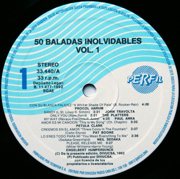 Ballad, Ediciones Especiales, Various | Historia Nuestra