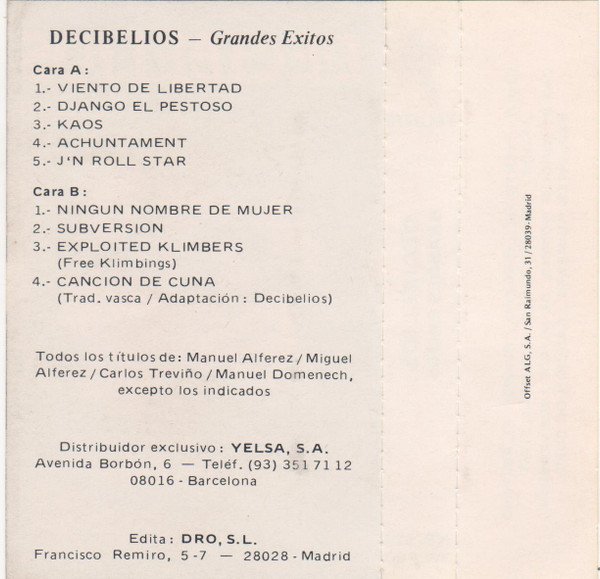 Decibelios, Oi, Tape | Historia Nuestra