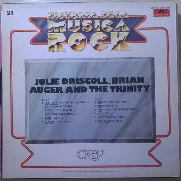 OC NjQ LmpwZWc jpeg, Julie Driscoll, Brian Auger And The Trinity*, Historia Nuestra