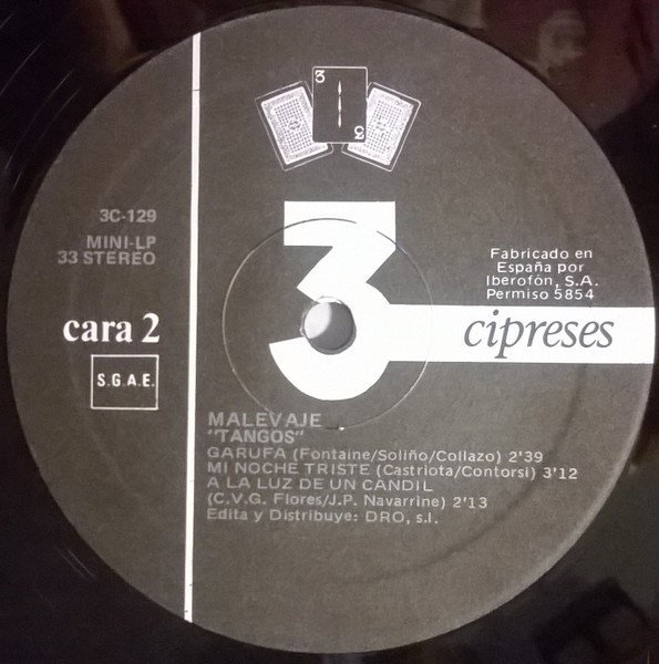 LP, Malevaje, Tango | Historia Nuestra
