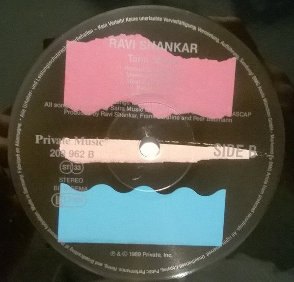 Downtempo, Experimental, Indian Classical, LP, Modern Classical, The Ravi Shankar Project* | Historia Nuestra