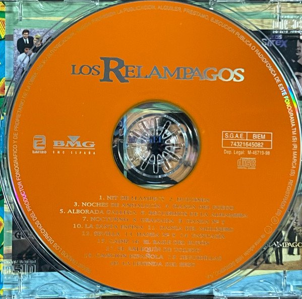 CD, Los Relampagos, Pop Rock, Soft Rock, Symphonic Rock | Historia Nuestra