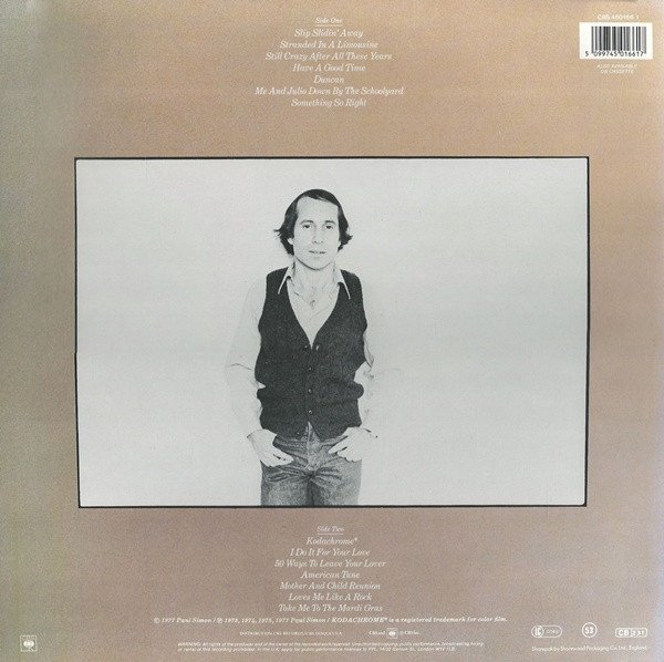 LP, Paul Simon, Pop Rock | Historia Nuestra