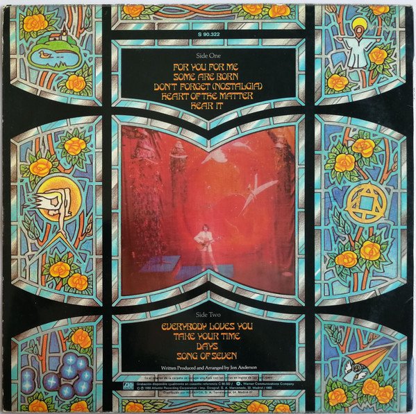 Jon Anderson, LP, Synthpop | Historia Nuestra