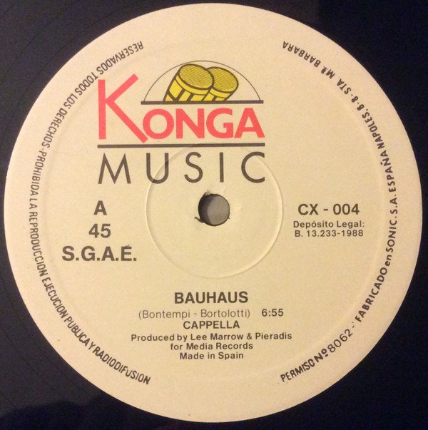 12 inch, Breaks, Capella*, House | Historia Nuestra