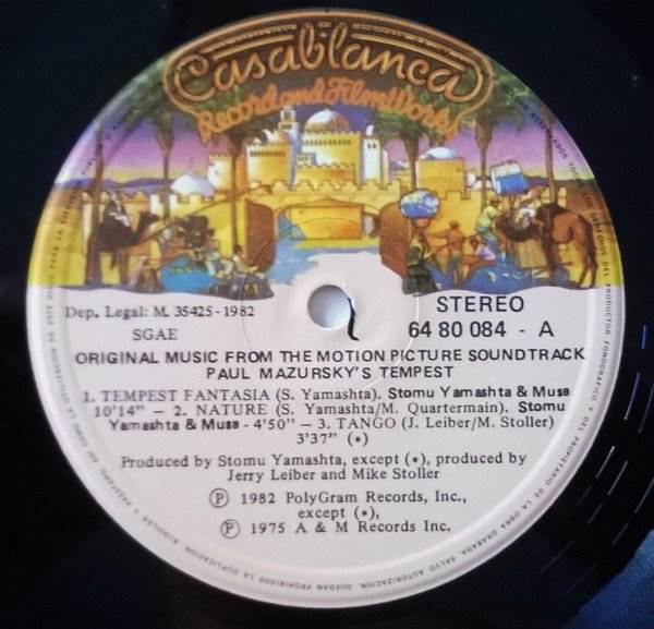 Ambient, LP, New Age, Soundtrack, Stomu Yamashta* | Historia Nuestra