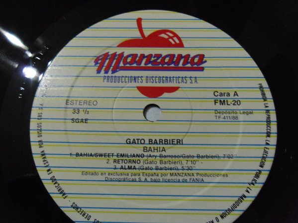 Contemporary Jazz, Free Jazz, Gato Barbieri, Latin Jazz, LP, SoulJazz | Historia Nuestra