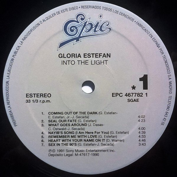Ballad, Gloria Estefan, LP, Pop Rock, Synthpop | Historia Nuestra